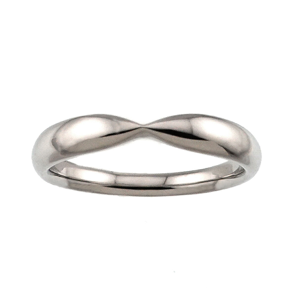 TIFFANY Co. Harmony Band Ring Platinum size3.75-4(US)