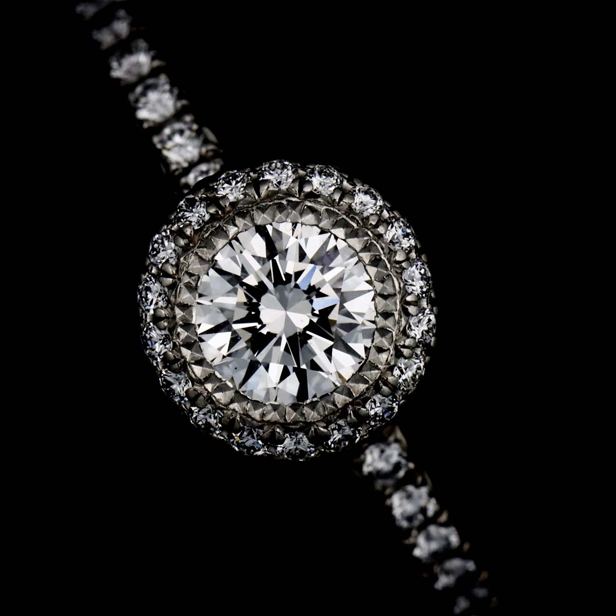 Passion Diamond 0.30ct E/VVS1/3EX Ring Pt size52 6(US)