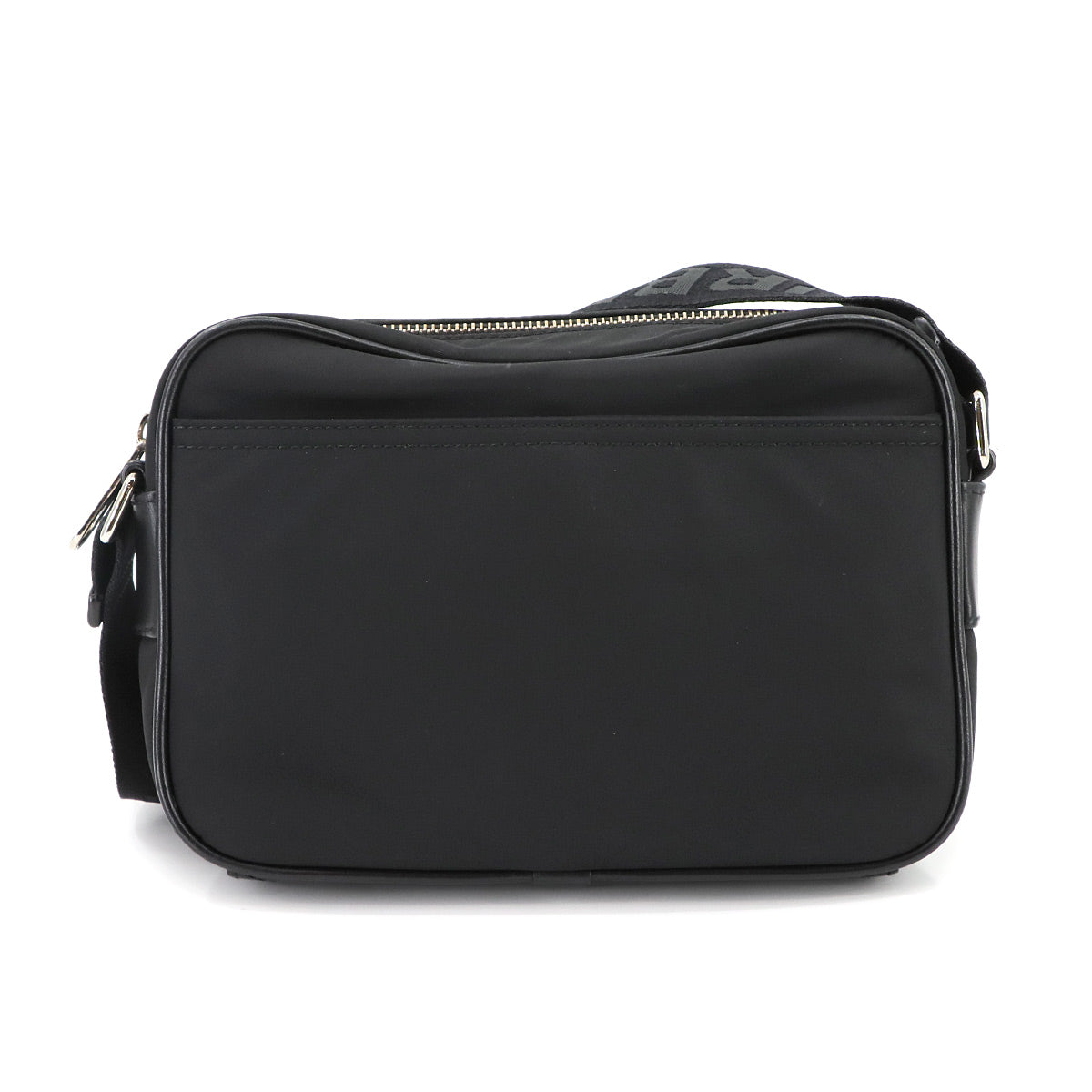 Paddy Shoulder Bag Nylon Leather Black White 8049094 Purse