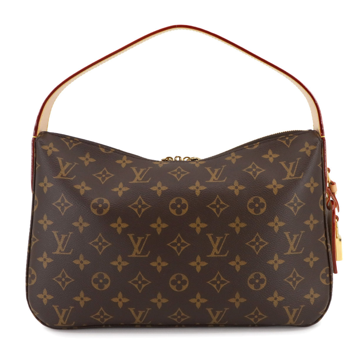 Monogram Slouchy PM Shoulder Bag Brown M11952 Purse