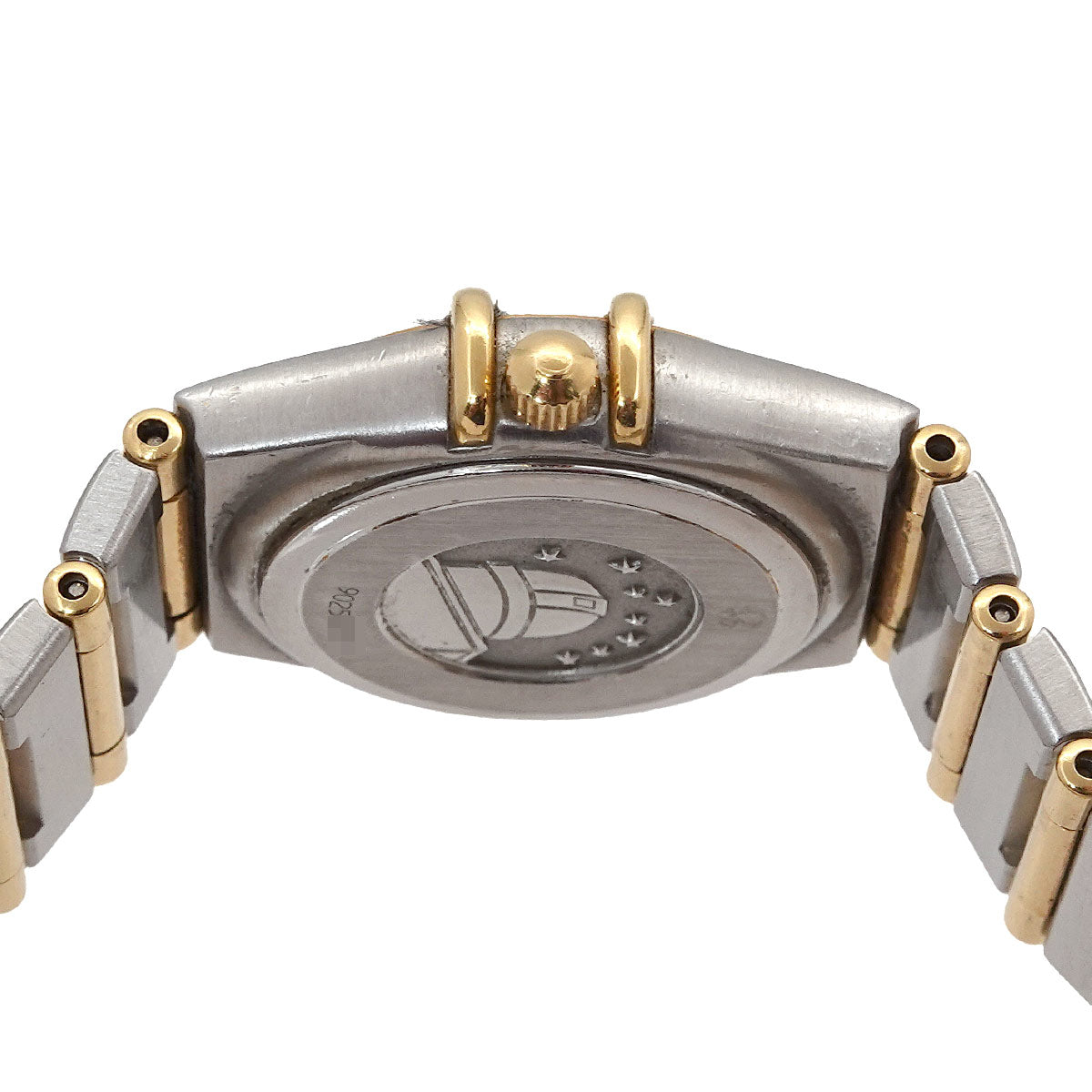 Constellation mini 1262.75 12P Diamond 750 YG White Shell Dial