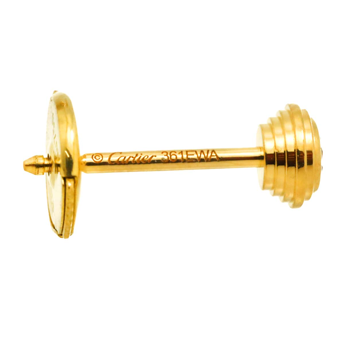 d Amour SM Diamond Earrings Pierced 18K YG 750