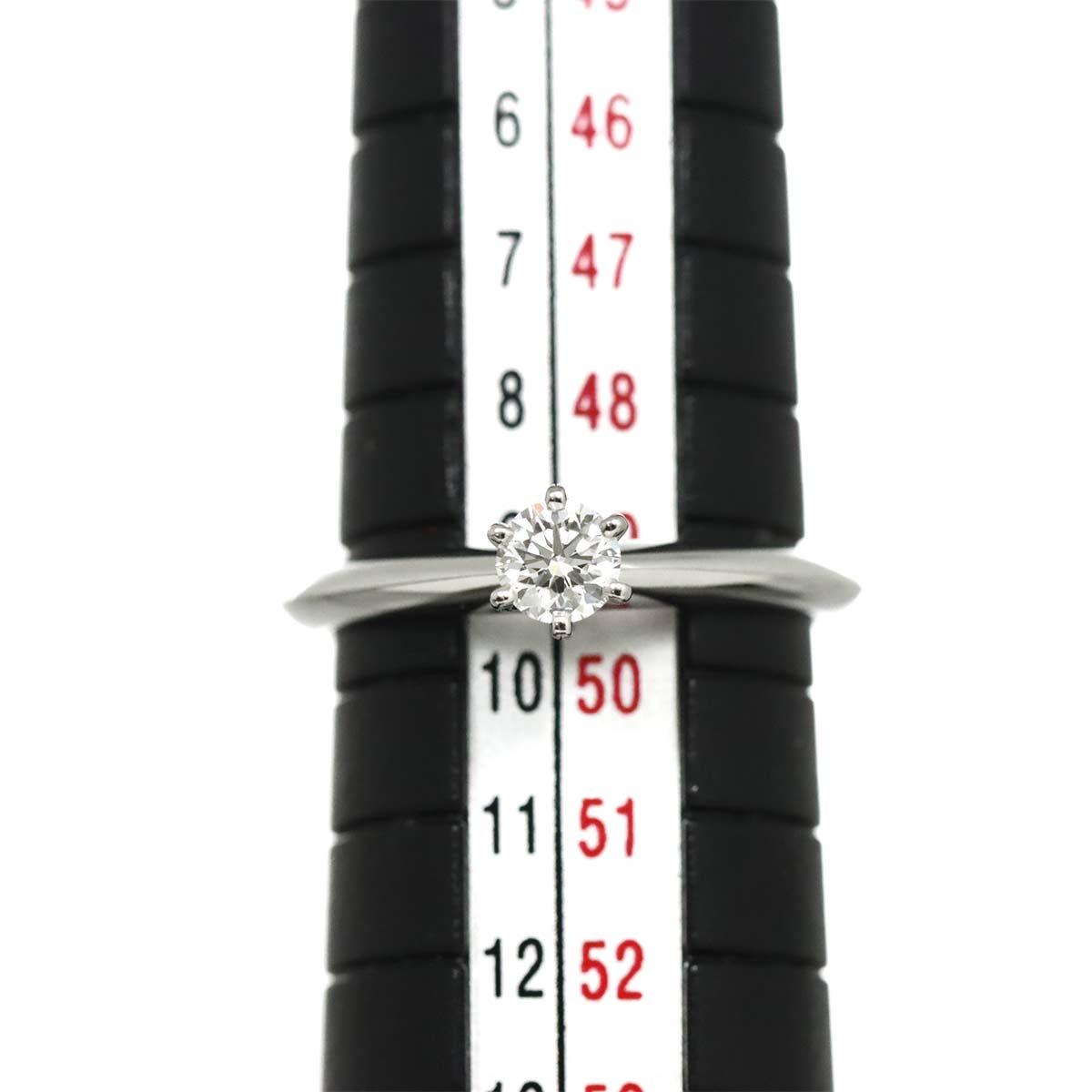 Diamond 0.23ct F/VS2/3EX Ring Pt 4.75-5(US)