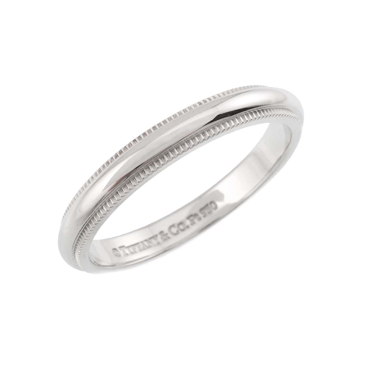 Milgrain Ring Platinum Size7.5(US)