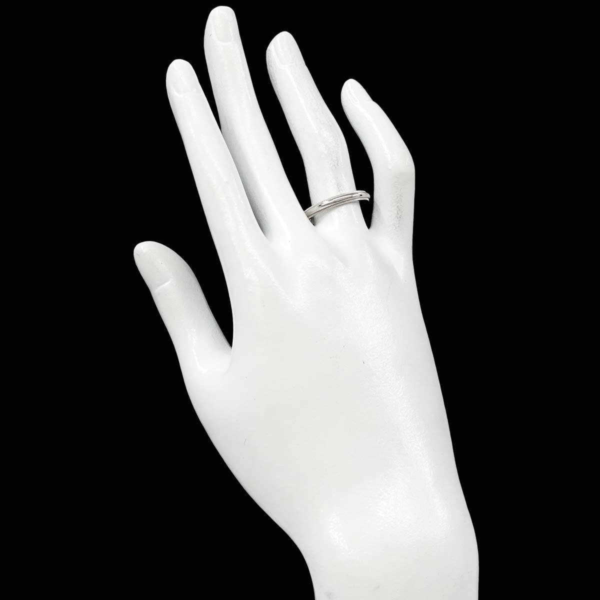 Milgrain Ring Platinum Size7.5(US)