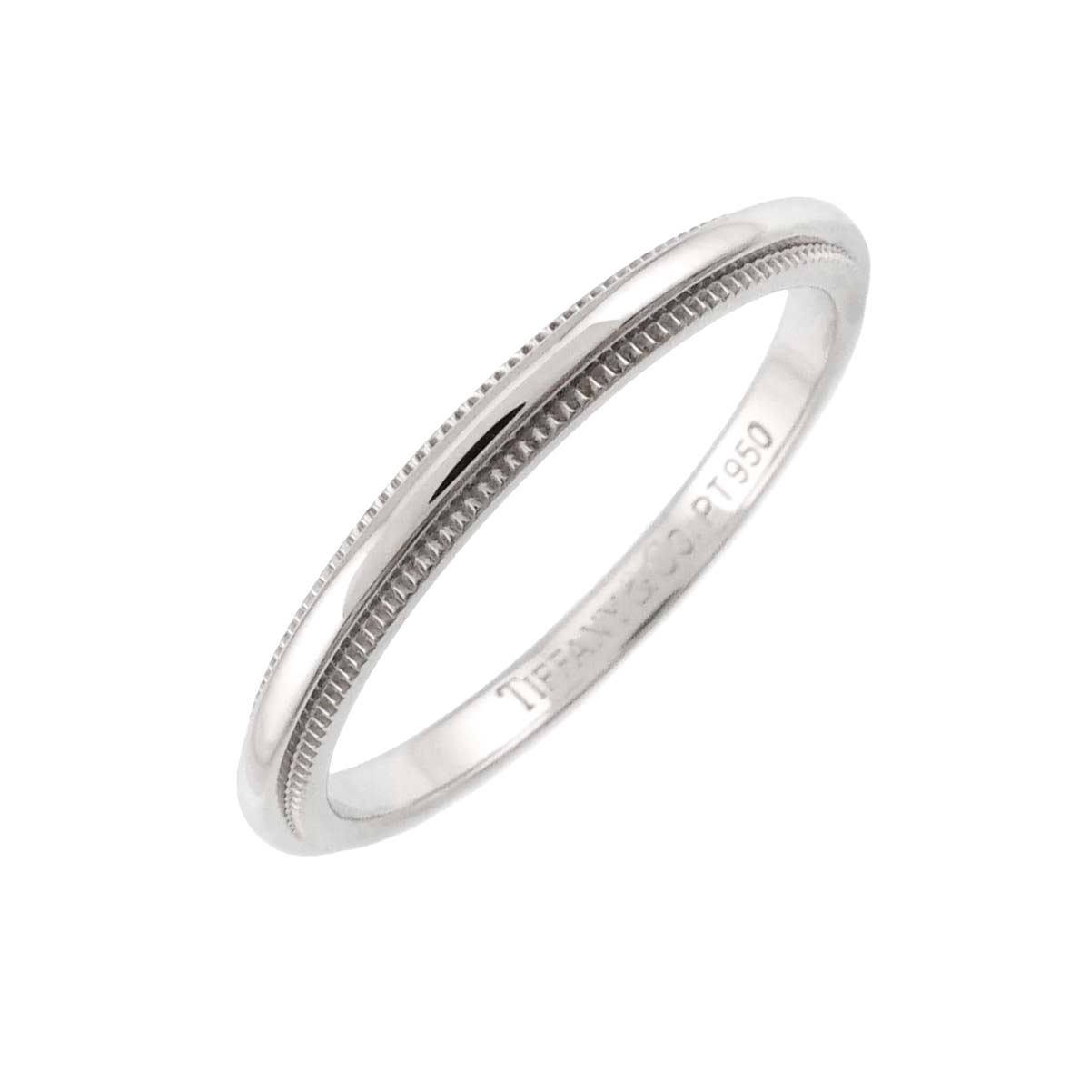Milgrain Band Ring Pt Platinum Size5.25-5.5(US)