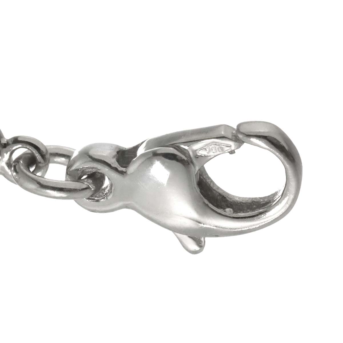 Cross motif Diamond 0.40ct Necklace 18K White Gold 750