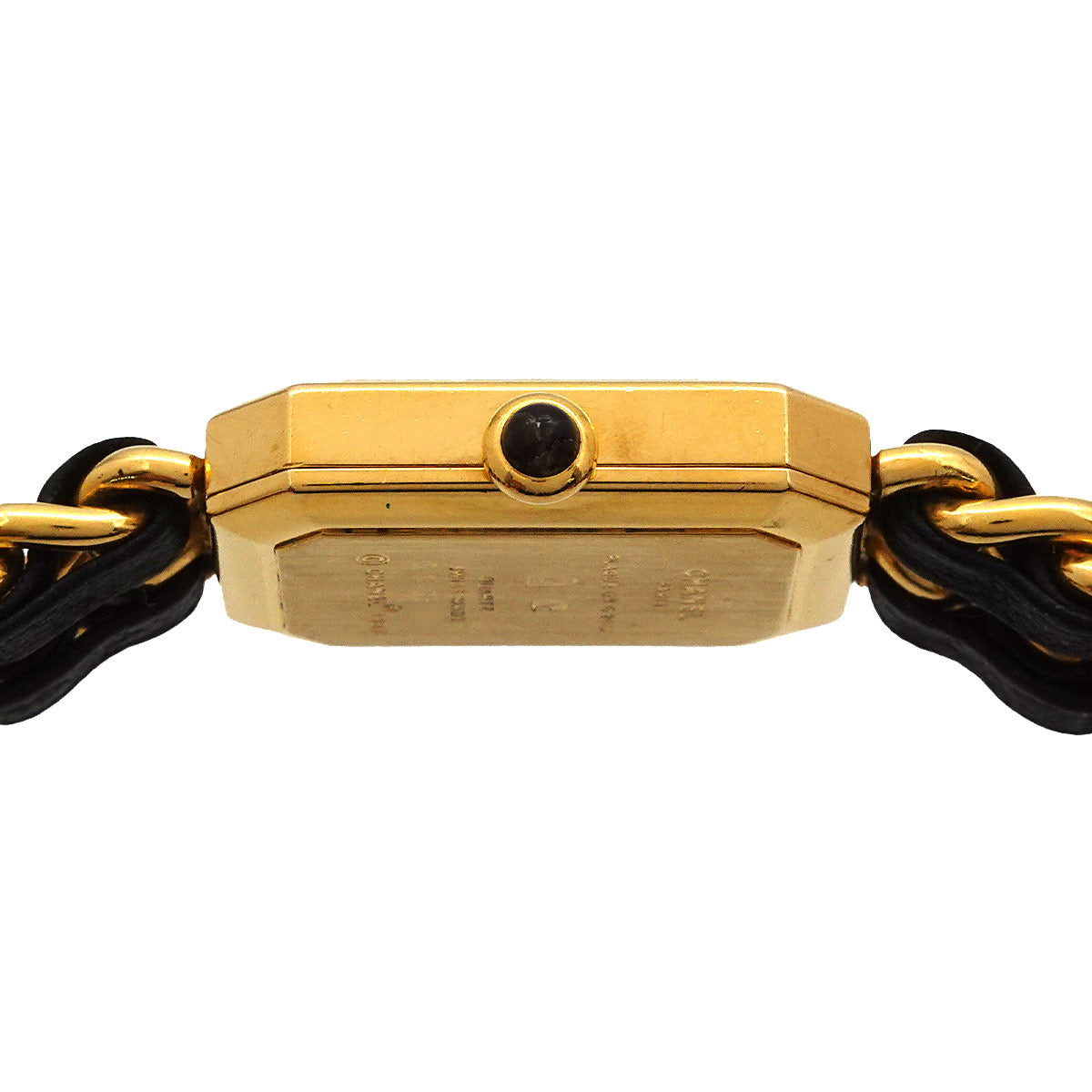 Premiere Size M H0001 Vintage Quartz Black Dial Ladies Watch