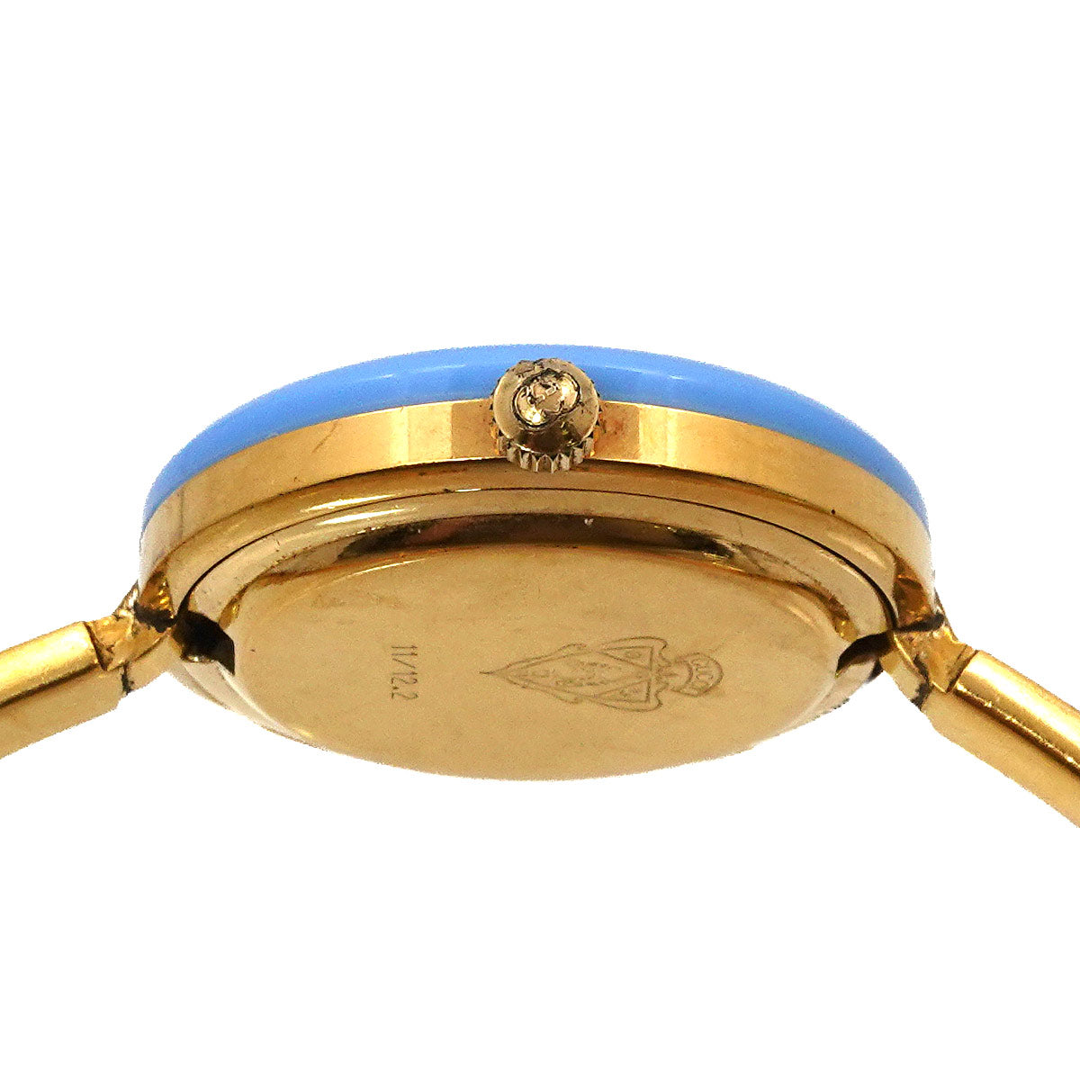 Change Bezel Bangle Watch 11/12.2 Quartz White Dial Ladies