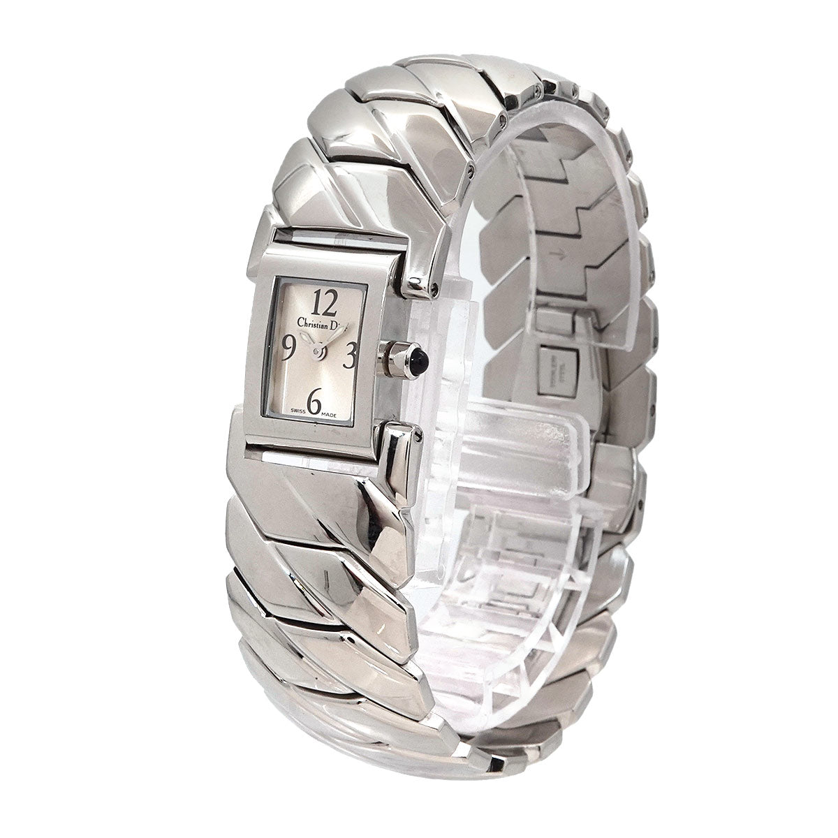 Art Deco D72 100 Quartz Silver Dial Ladies Watch