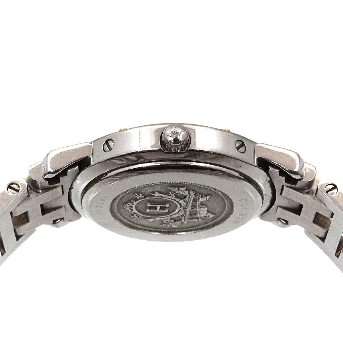 Clipper CL4 220 Quartz Date White Shell Dial Ladies Watch