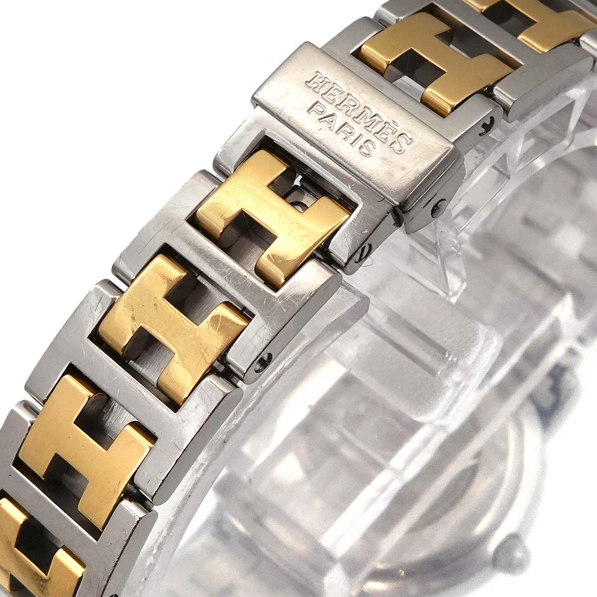 Clipper CL4 220 Quartz Date White Shell Dial Ladies Watch