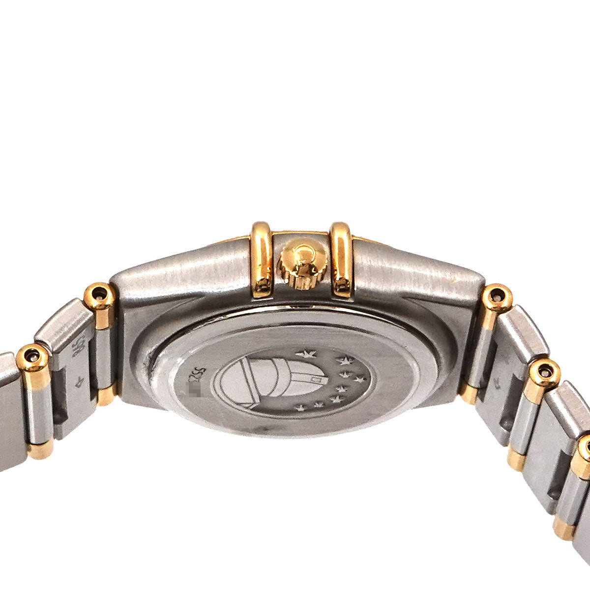 Constellation 1267.30 Bezel Diamond Silver Dial YG Watch