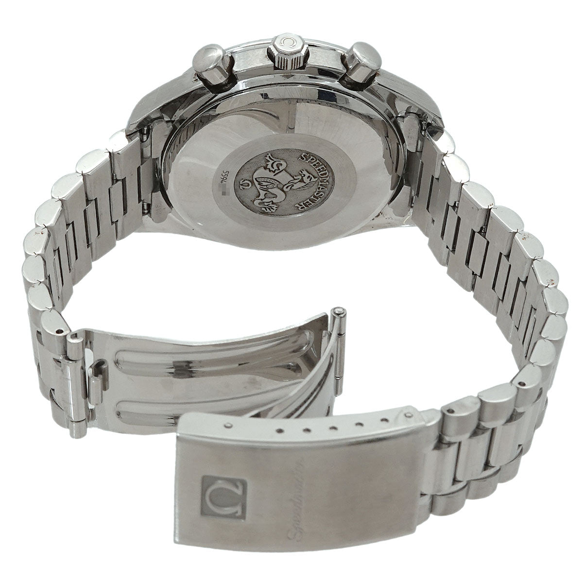 Speedmaster 3521.80 Triple calendar Chronograph Blue Dial