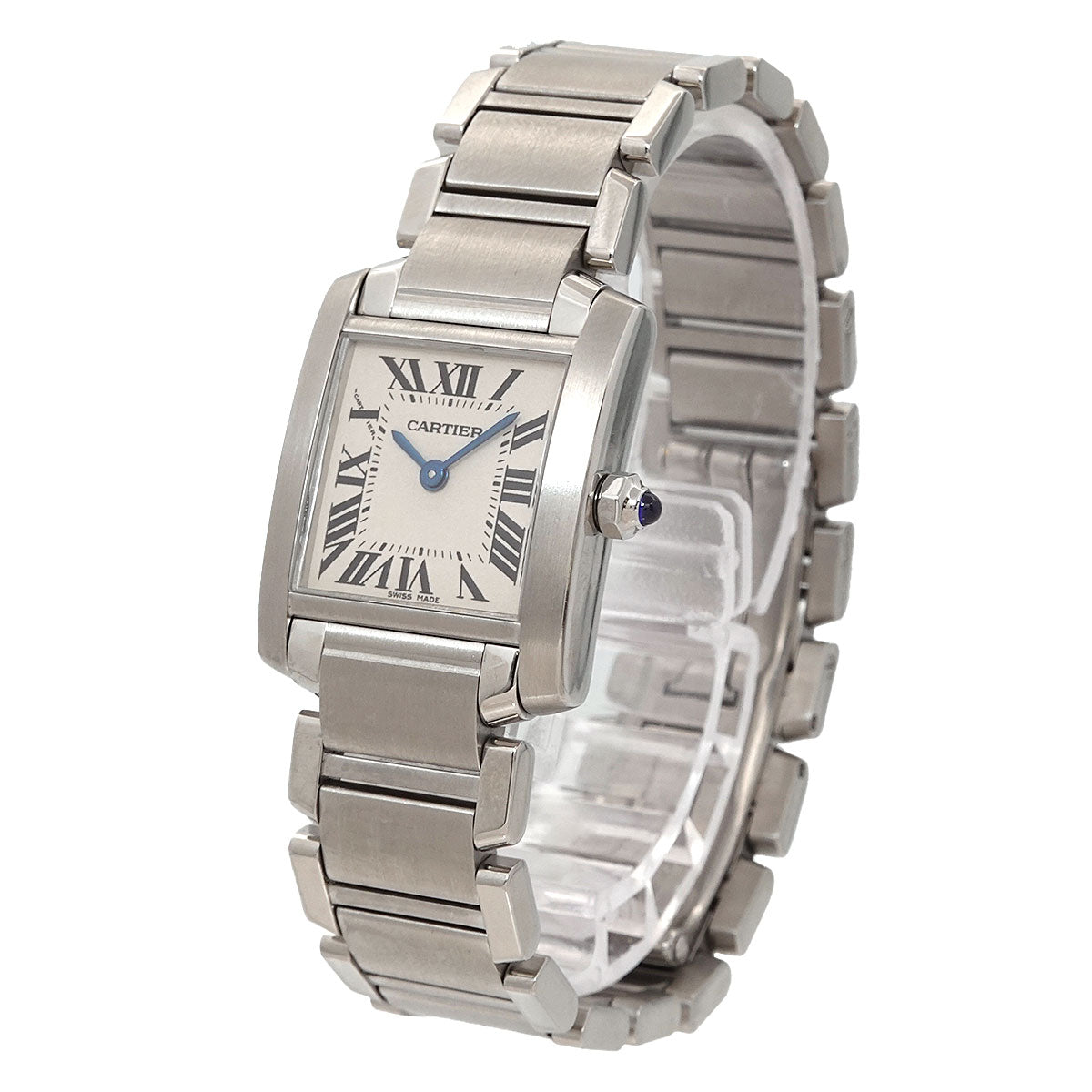 Tank Francaise SM W51008Q3 Quartz Cream Dial Ladies Watch