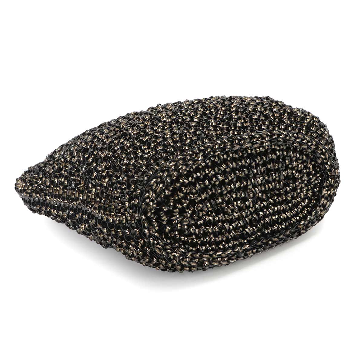 Wire Hand Bag PVC Bronze Purse