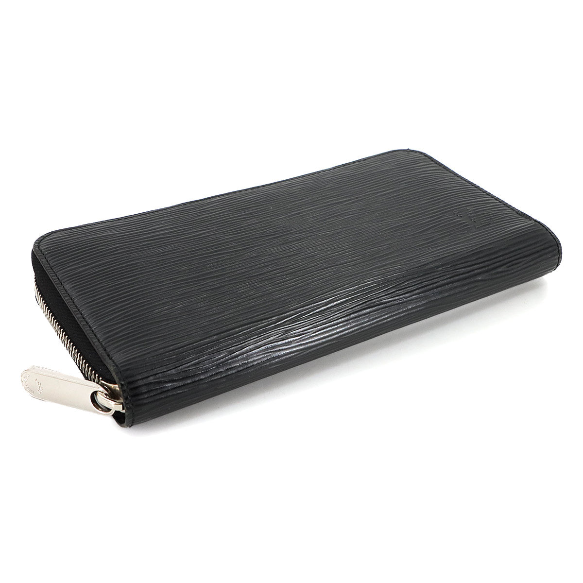 Epi Zippy Wallet Leather Noir M61857 Black