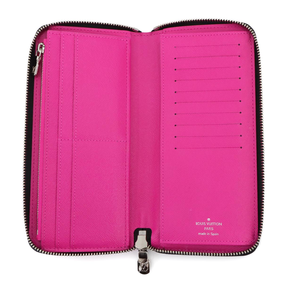 Taigarama Zippy Wallet Vertical Long Fuchsia M30780