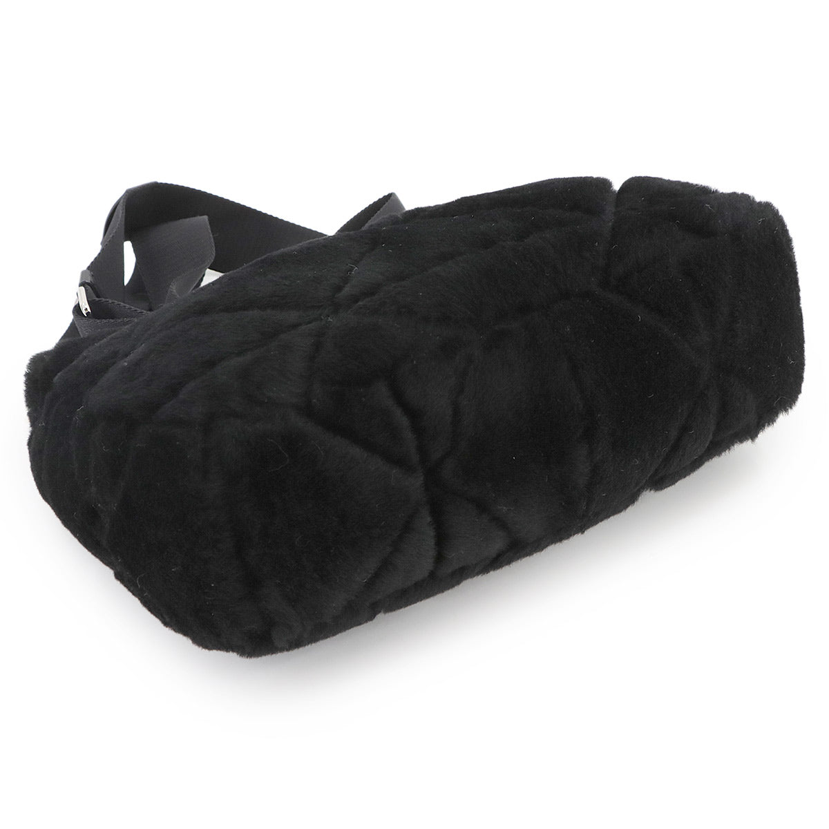 Shoulder Bag Shearling Nero Black 1BC151 Purse