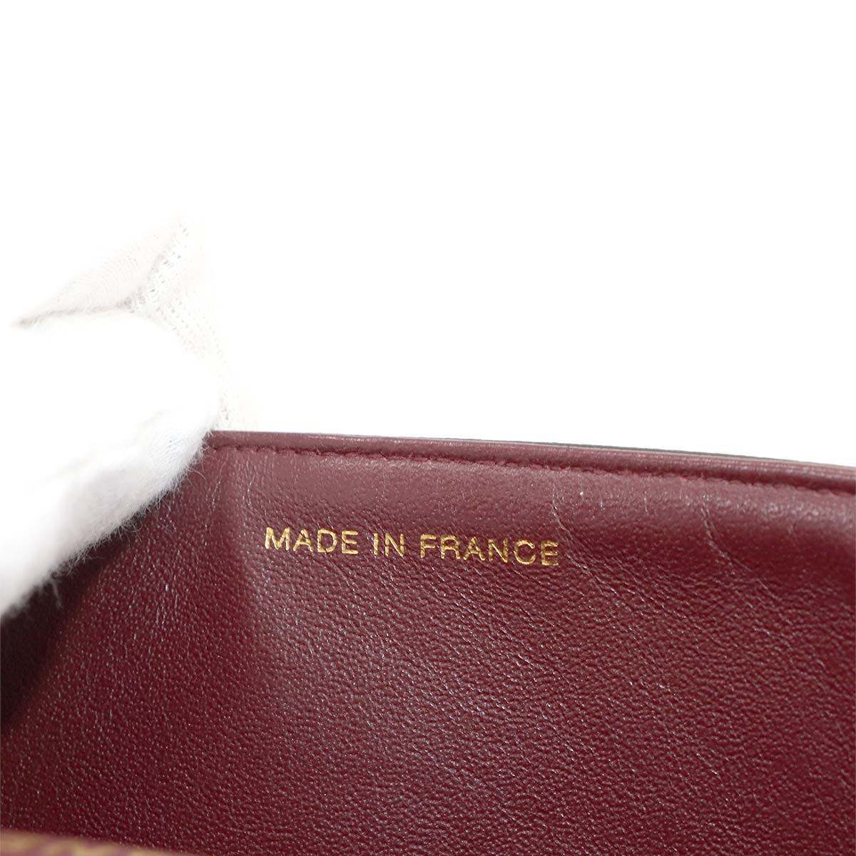 Matelasse 25 Chain Shoulder Bag Leather Black A01112 11.12