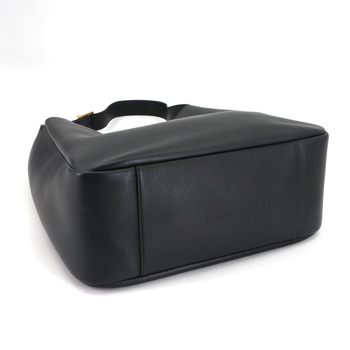 LE5A7 Large Shoulder Bag Leather Black 753837 Purse