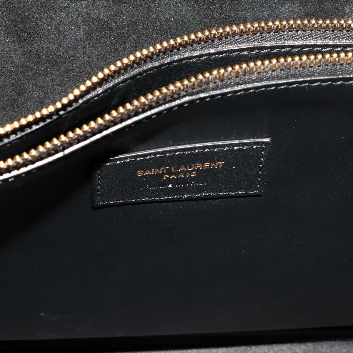 LE5A7 Large Shoulder Bag Leather Black 753837 Purse