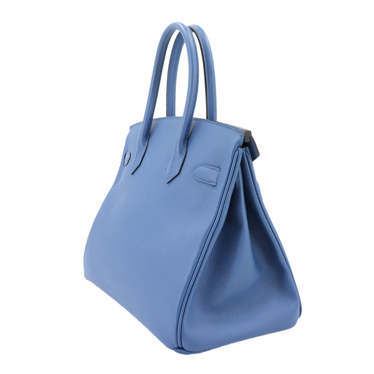 Birkin 30 Epsom Blue Agate Hand Bag Purse