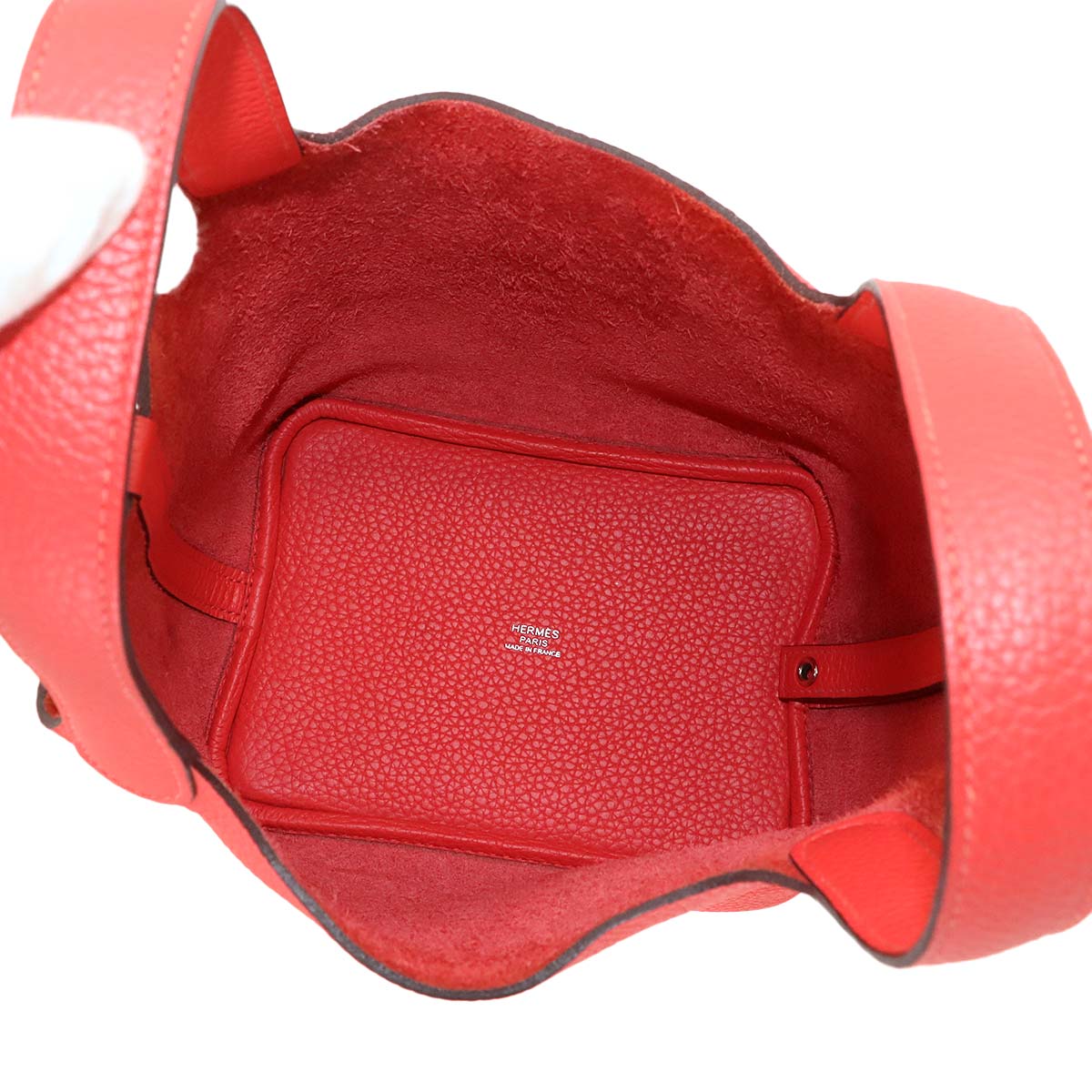 Picotin Lock PM Hand Bag Taurillon Clemence Rose Jaipur