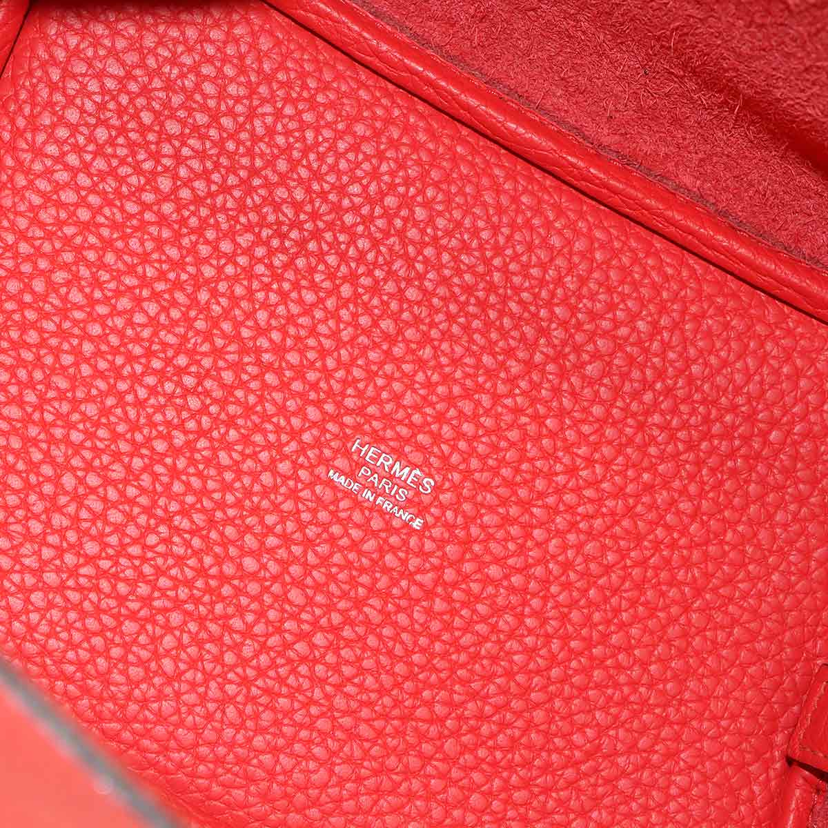 Picotin Lock PM Hand Bag Taurillon Clemence Rose Jaipur