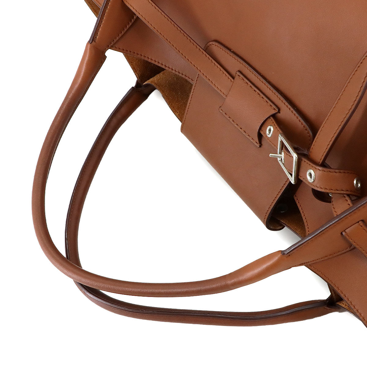 Big Bag Medium Tote Bag Leather Brown 182863