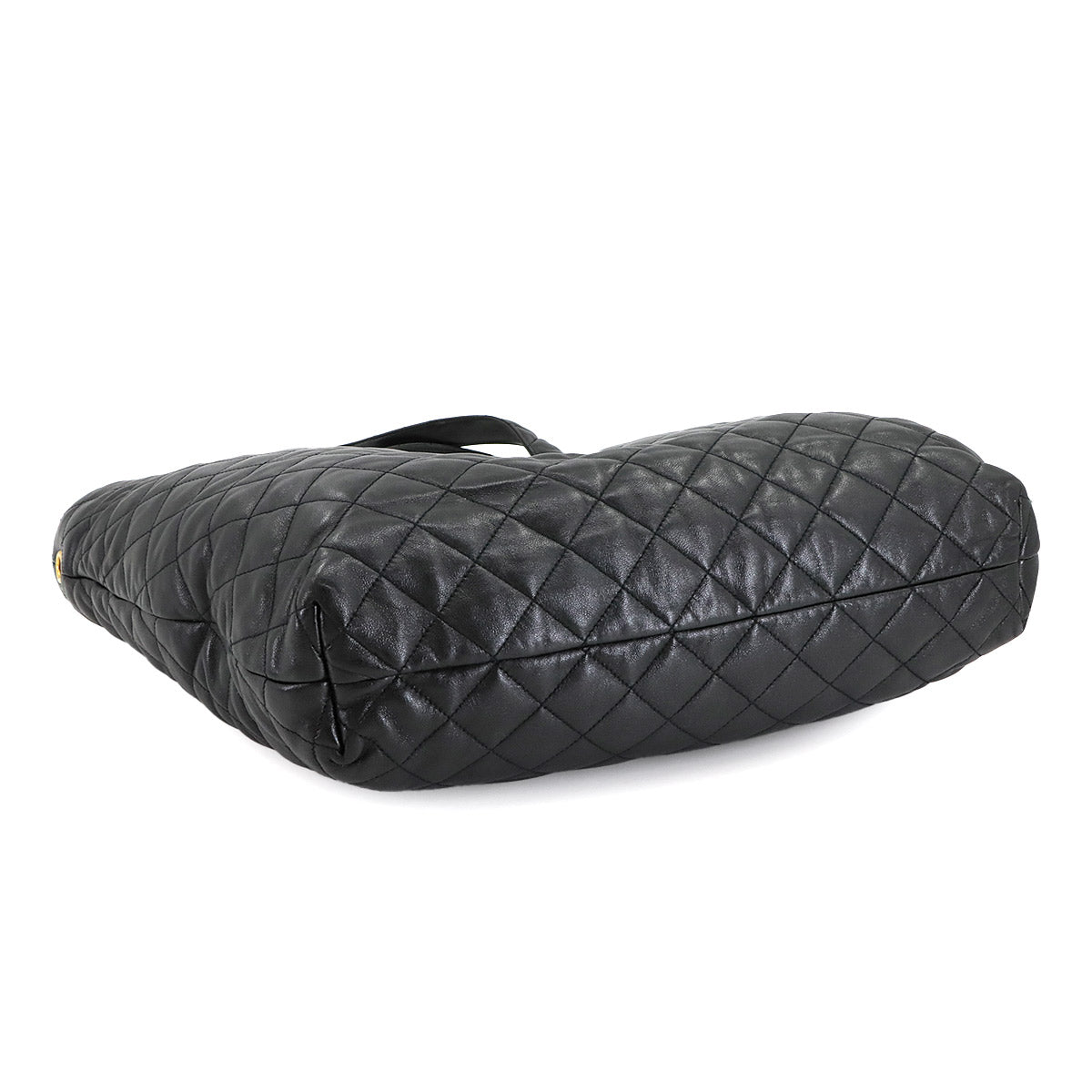 PARIS Icare Maxi Shopping Tote Bag Leather Black 698651