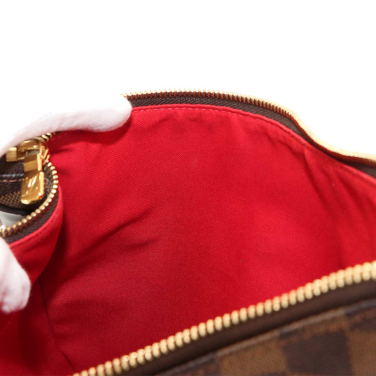 Damier Bloomsbury PM Shoulder Bag Ebene N42251 Purse