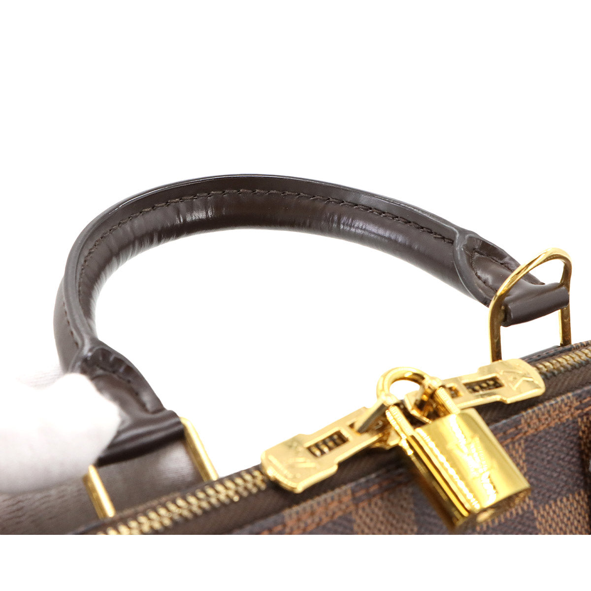 Damier Alma PM Hand Bag Ebene Brown N51131 Purse