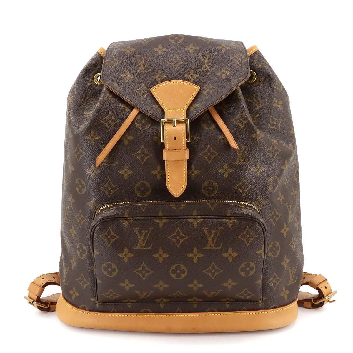 Monogram Montsouris GM Backpack Brown M51135 Purse