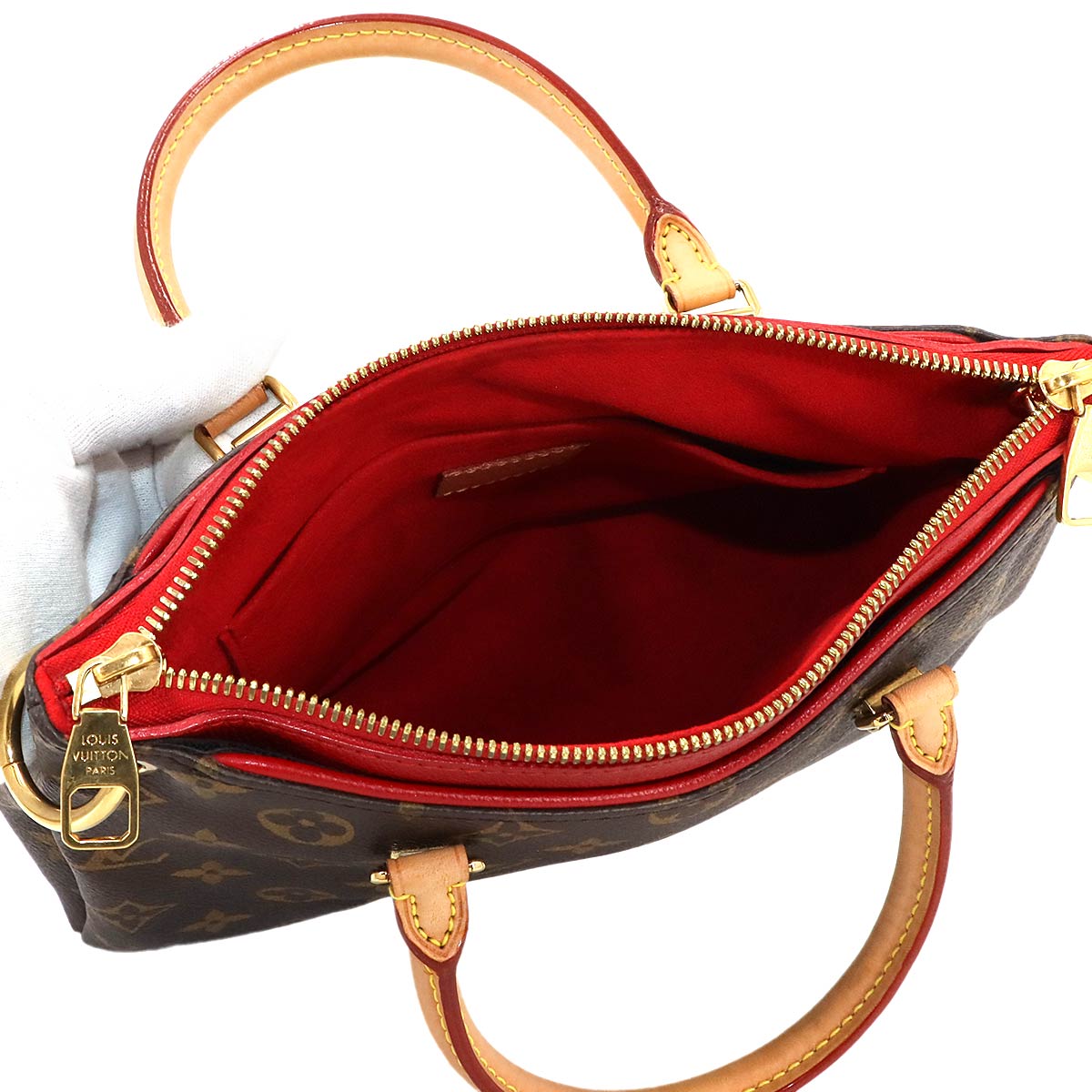 Monogram Palas BB 2way Hand Shoulder Bag Cerise M41241