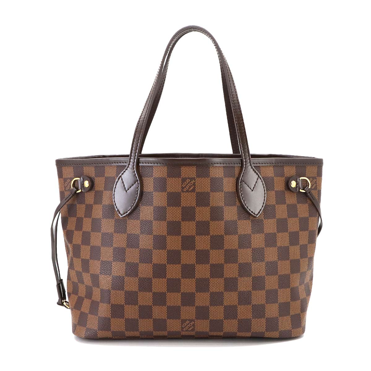 Damier Neverfull PM Tote Bag Ebene N51109 Purse