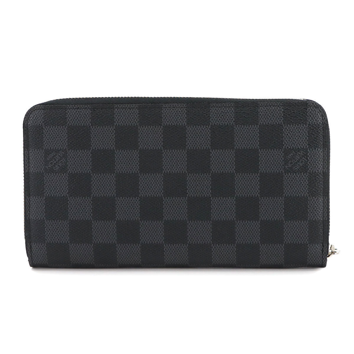 Damier Graphite Zippy Organizer Long Wallet N63077 Purse