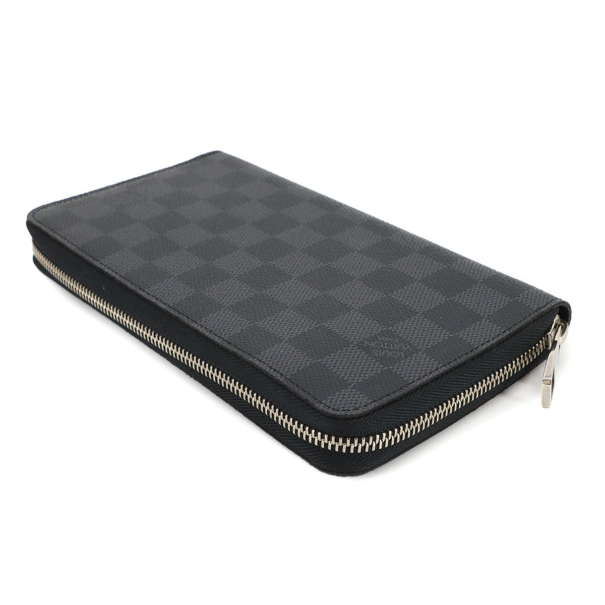 Damier Graphite Zippy Organizer Long Wallet N63077 Purse