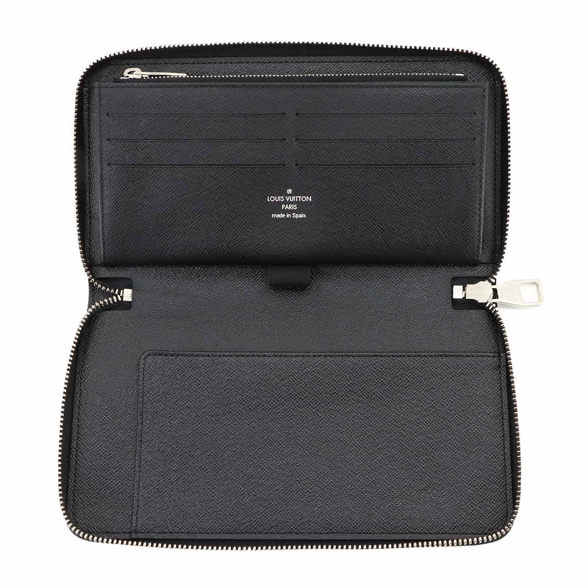 Damier Graphite Zippy Organizer Long Wallet N63077 Purse