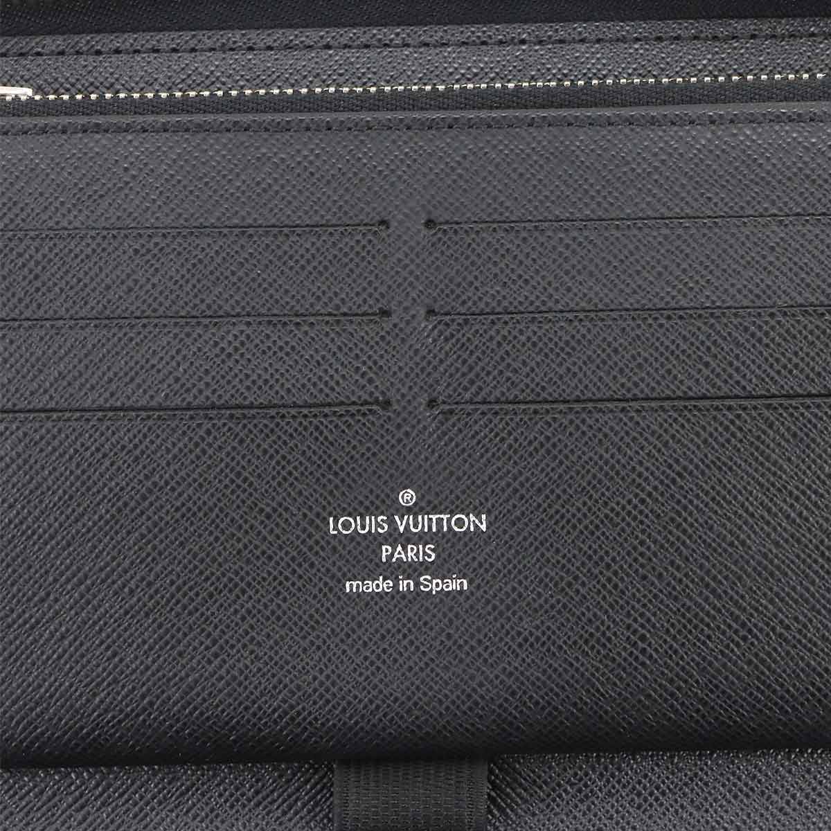 Damier Graphite Zippy Organizer Long Wallet N63077 Purse