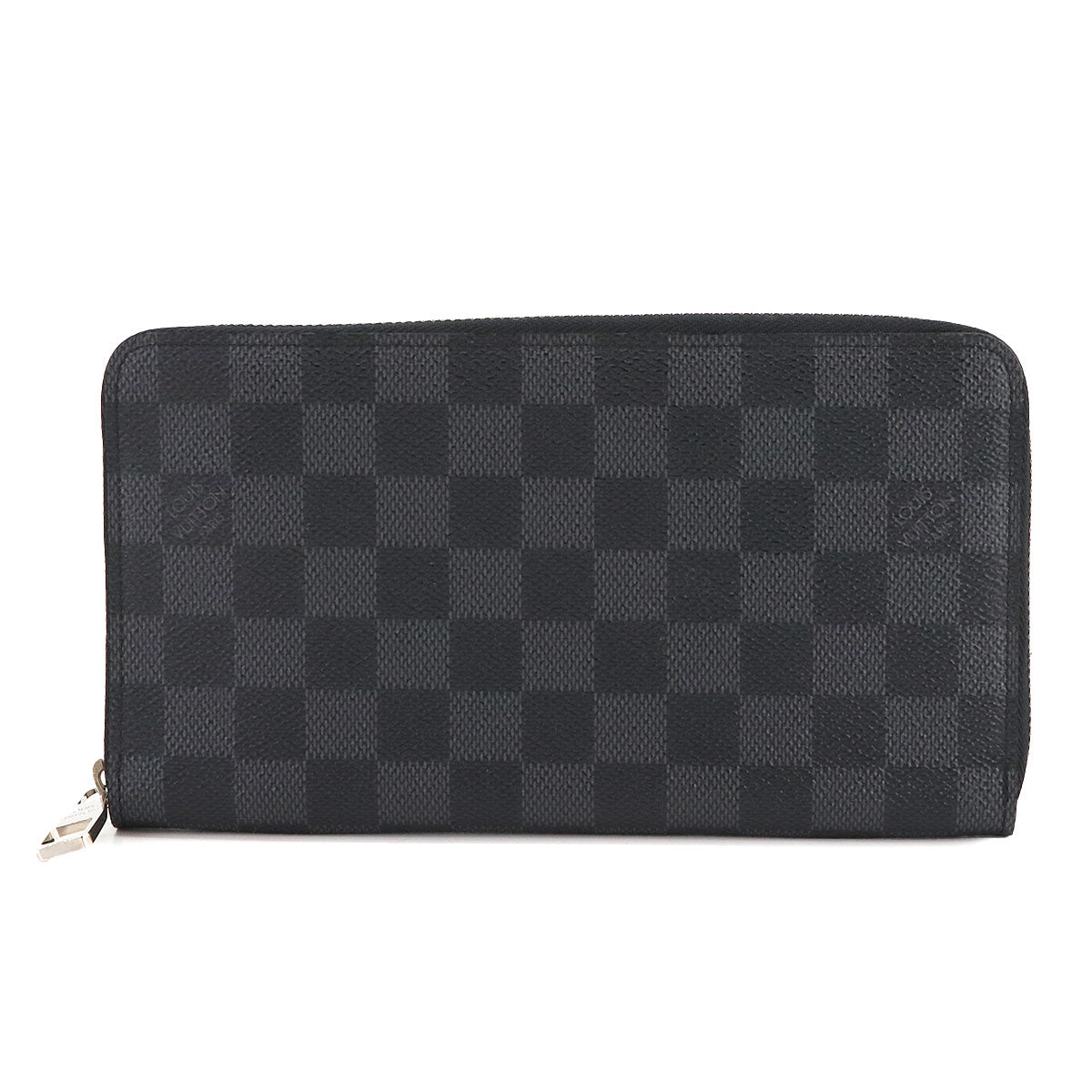 Damier Graphite Zippy Organizer Long Wallet N63077 Purse