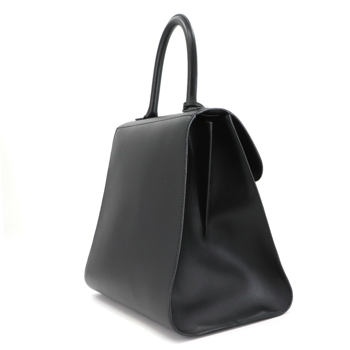 Brillant L'Humour MM Hand Shoulder Bag Leather Black White