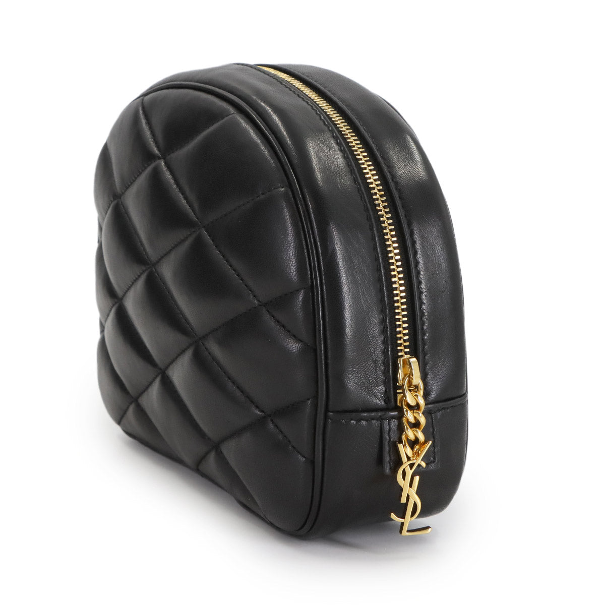 Pouch Leather Black 669937 Purse