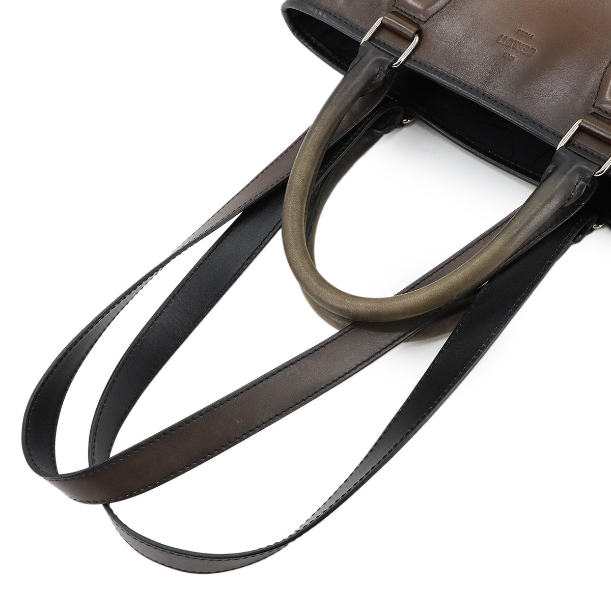 Calligraphy Toujours Vertical Tote Shoulder Bag