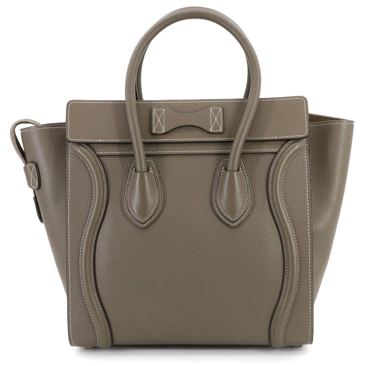 Luggage Micro Shopper Hand Bag Leather Souris 167793 Purse