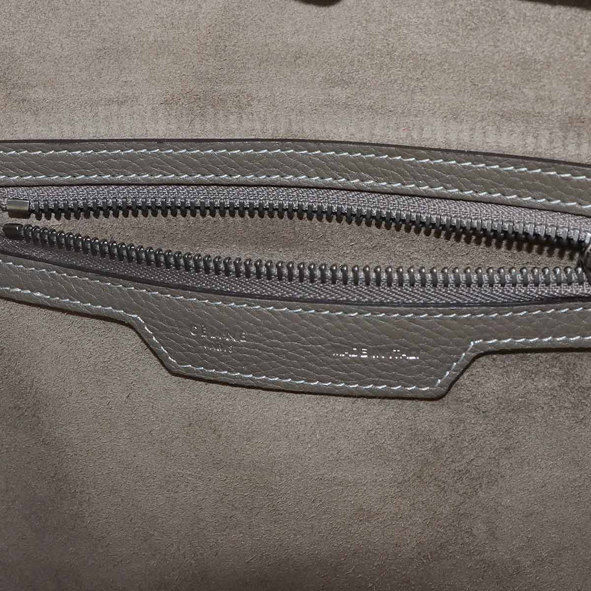 Luggage Micro Shopper Hand Bag Leather Souris 167793 Purse