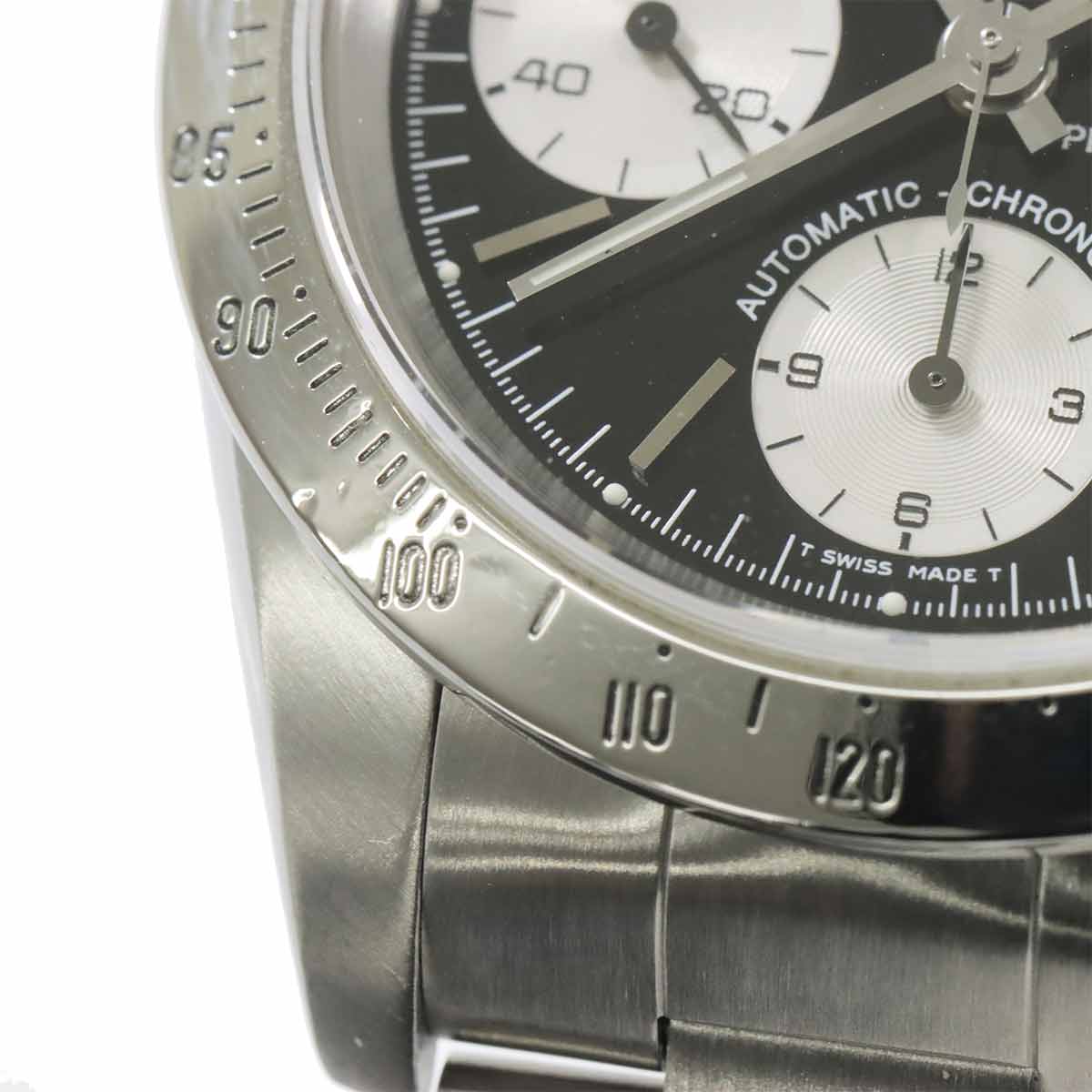 Chrono Time Prince Date 79280 Date Automatic Black Dial Mens