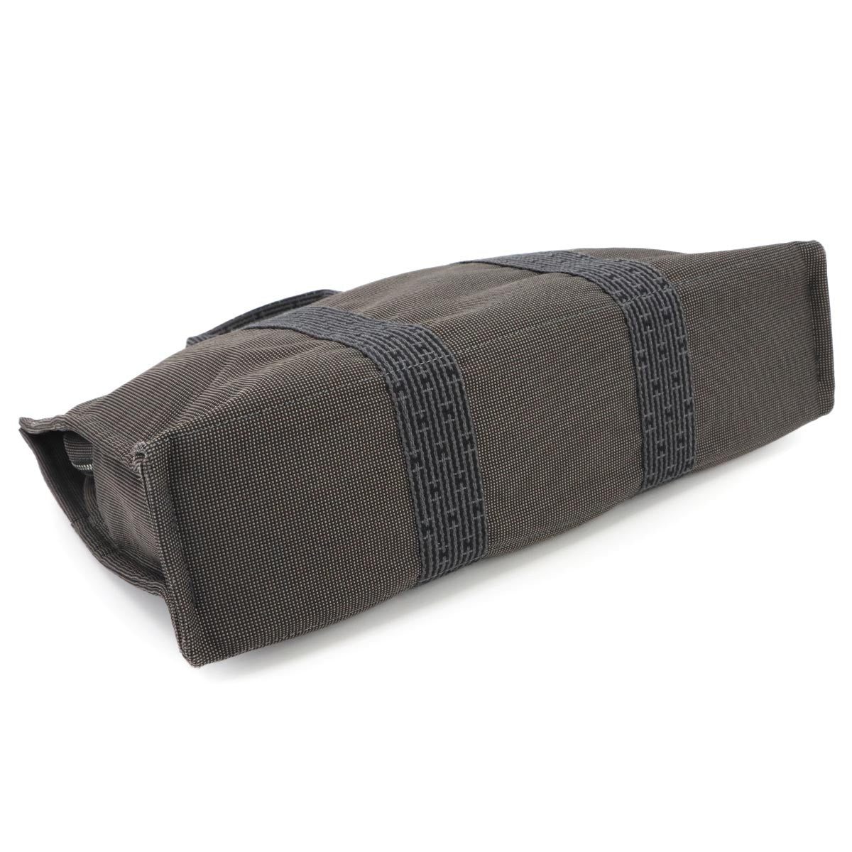 Herline Tote MM Bag Canvas Gray Unisex Purse