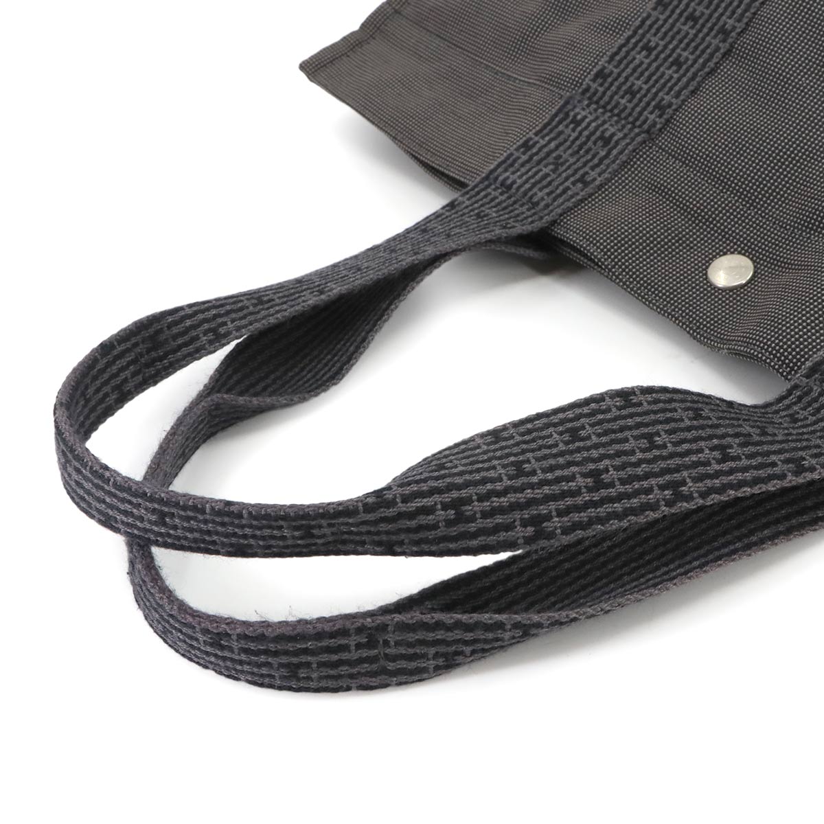 Herline Tote GM Bag Canvas Gray Purse