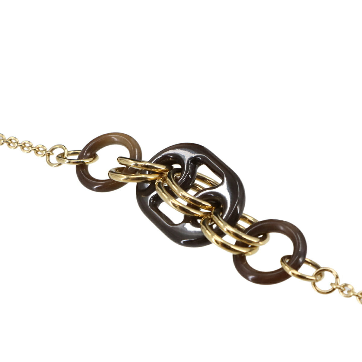 Eurydice Necklace Buffalo Horn Brown Accessory